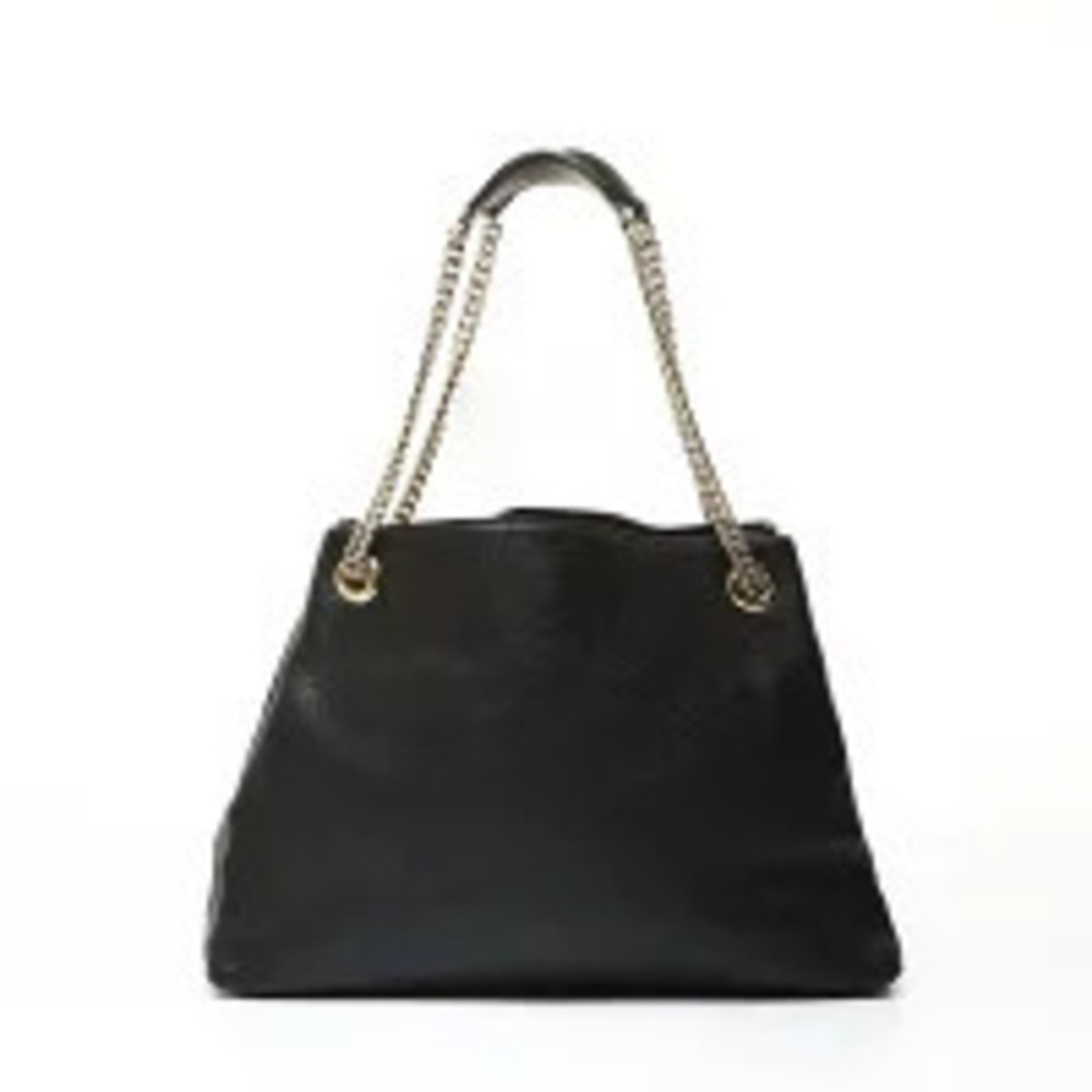 Gucci Soho Leather Chain Shoulder Bag Black